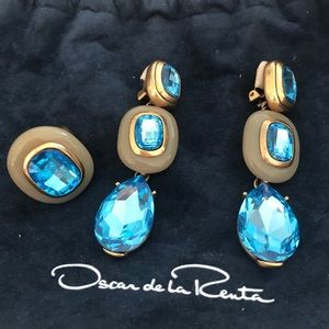 Oscar de la Renta jewelry set